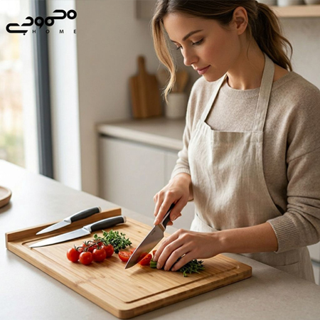 چاقو و تخته کار محمودی هوم