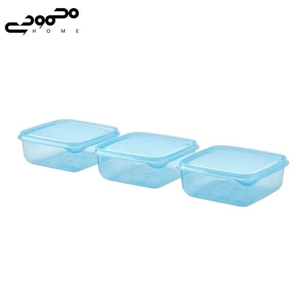ظروف نگهداری 3 عددی ایکیا مدل PRUTA
