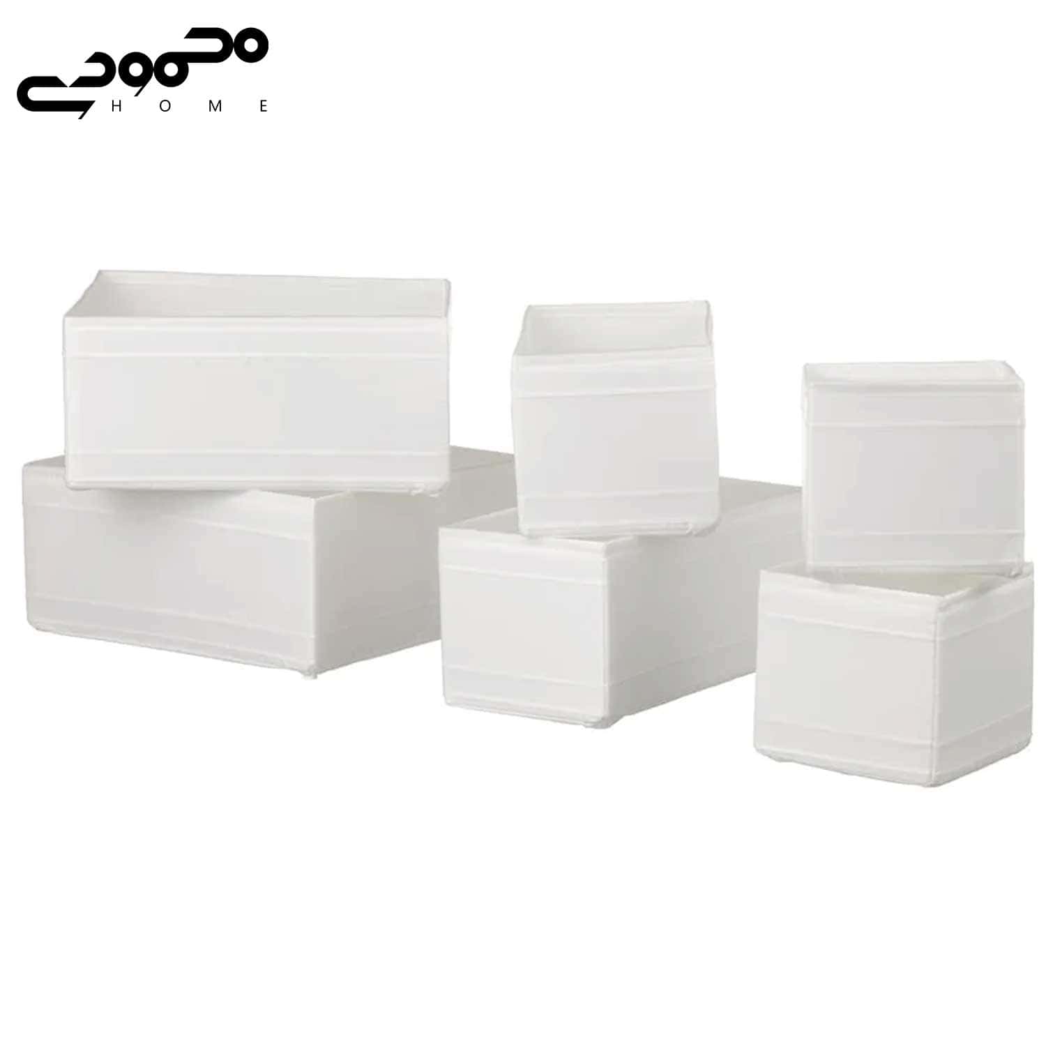 ست 3 عددی باکس نظم دهنده ایکیا مدل SKUBB