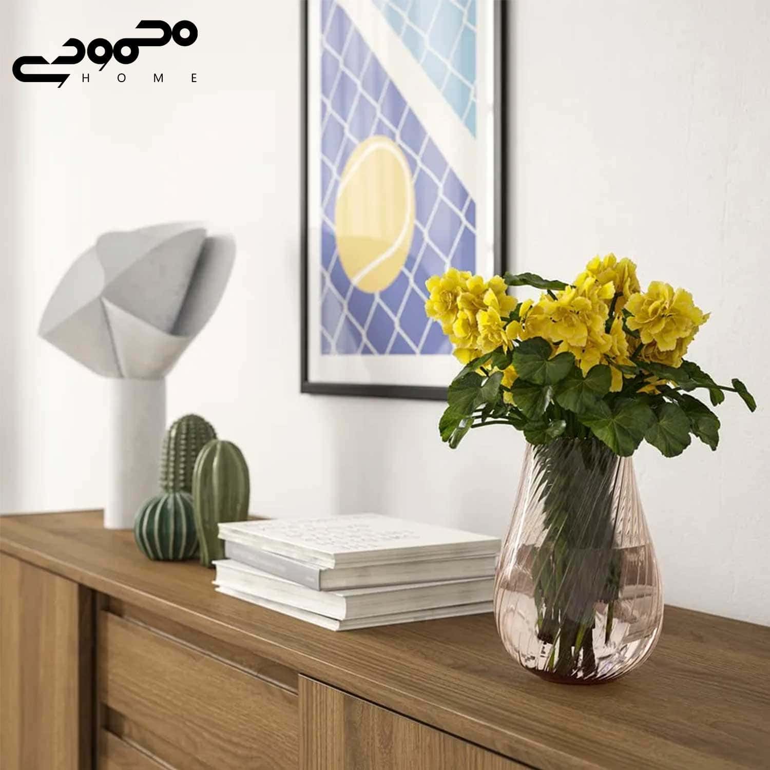 گلدان شیشهای ایکیا مدل PÅSKÖTRÄD