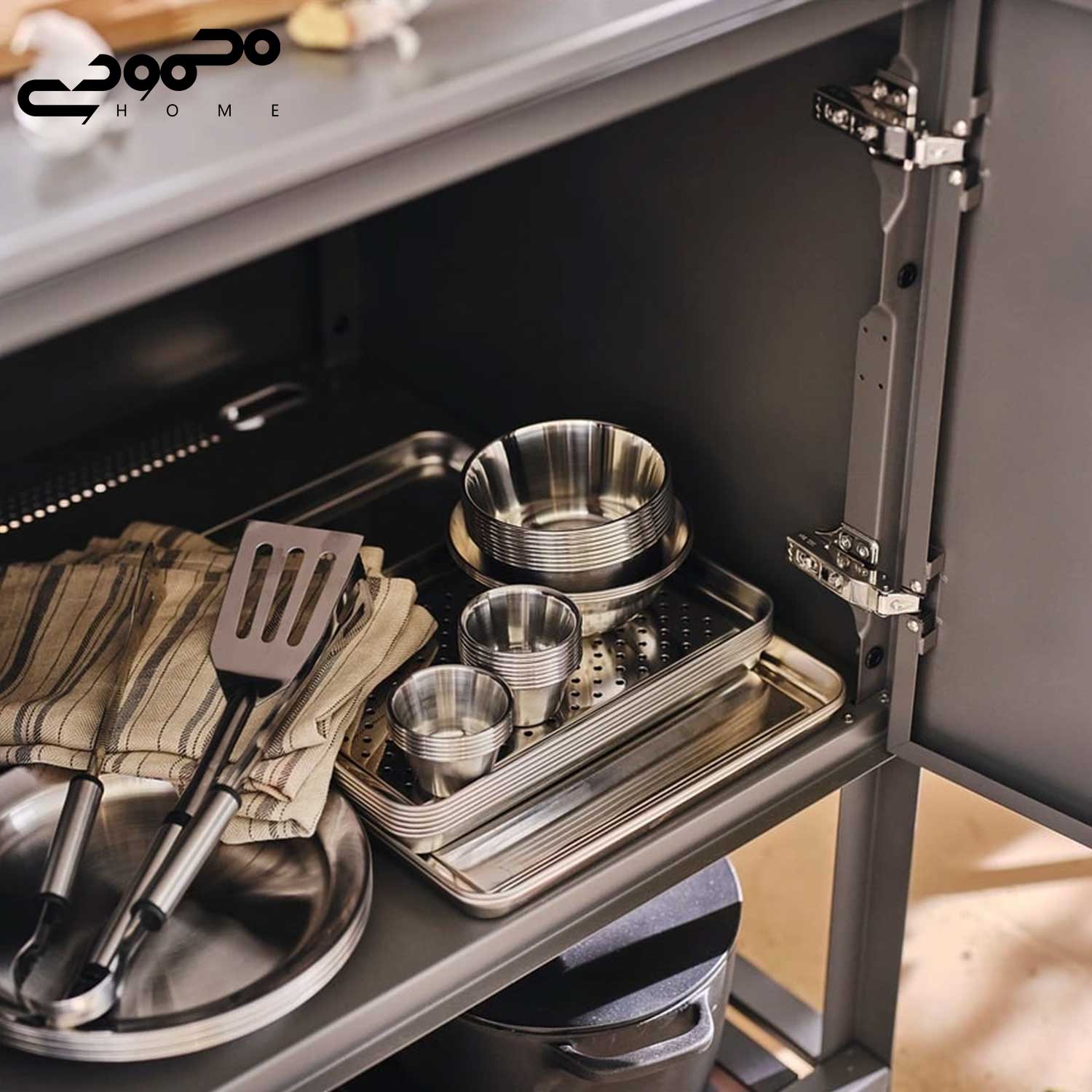 ست 4 عددی سس خوری ایکیا مدل GRILLTIDER