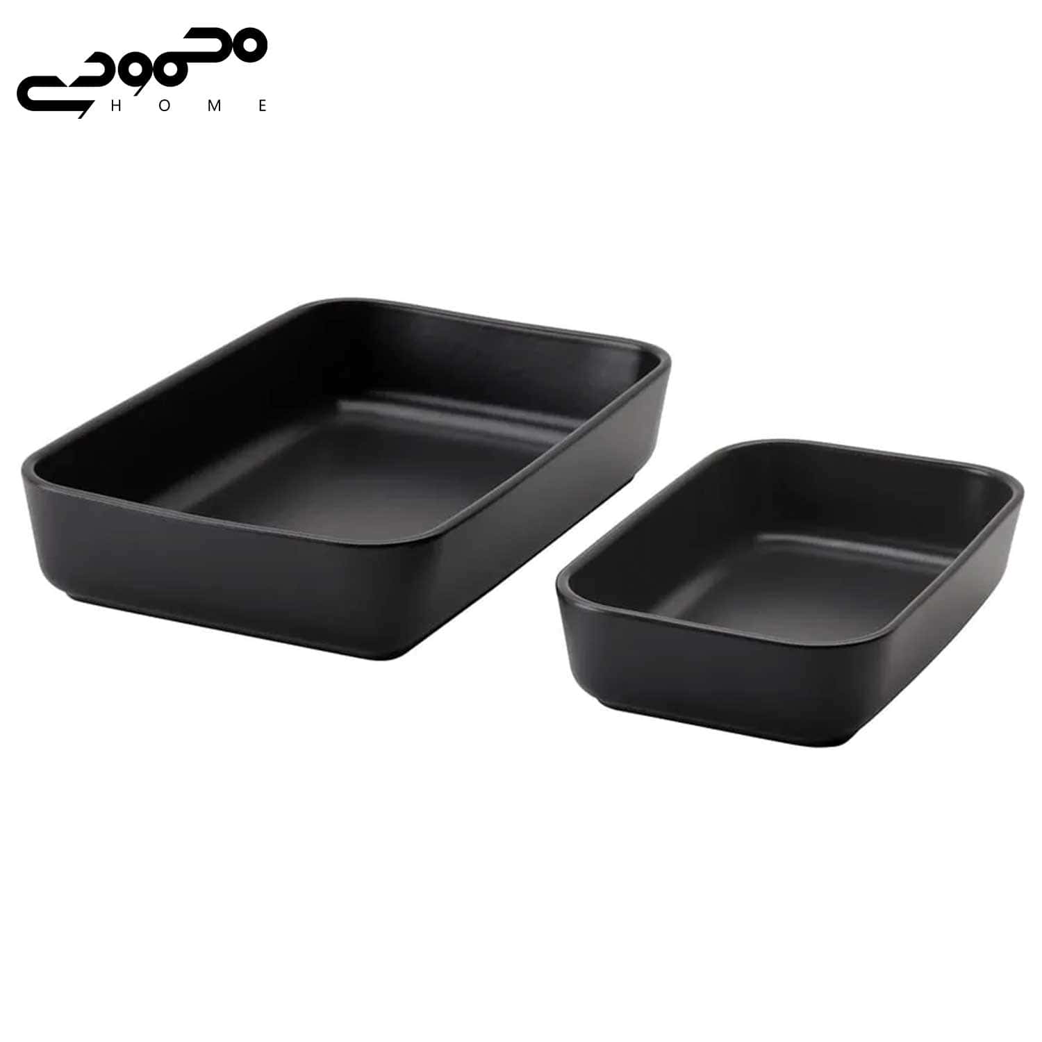 ست ۲ عددی ظرف فر و پذیرایی ایکیا مدل LYCKAD