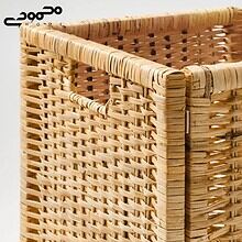 سبد حصیری ایکیا مدل BRANÄS، سبد نگهداری زیبا و مقاوم.