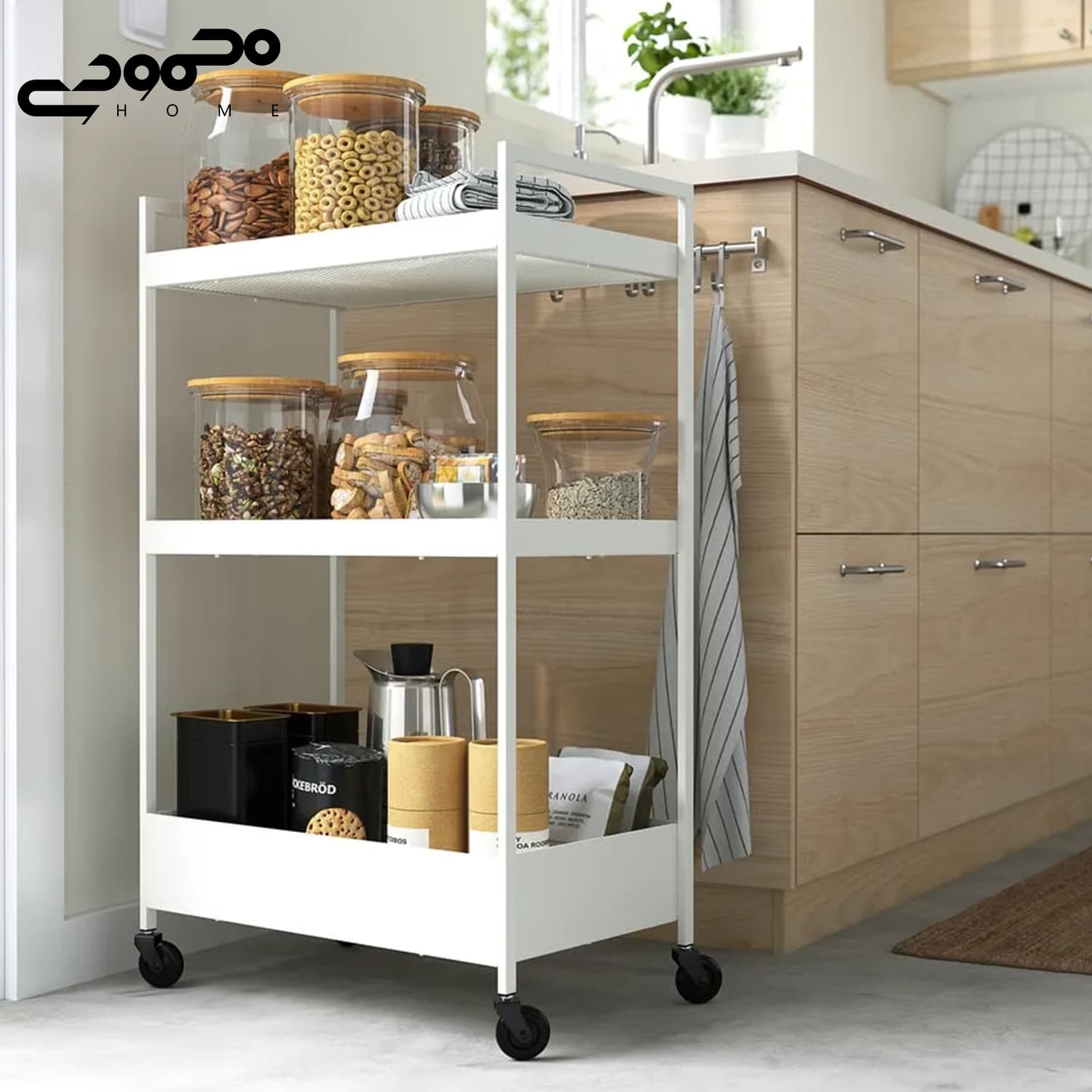 ترولی ایکیا مدل NISSAFORS