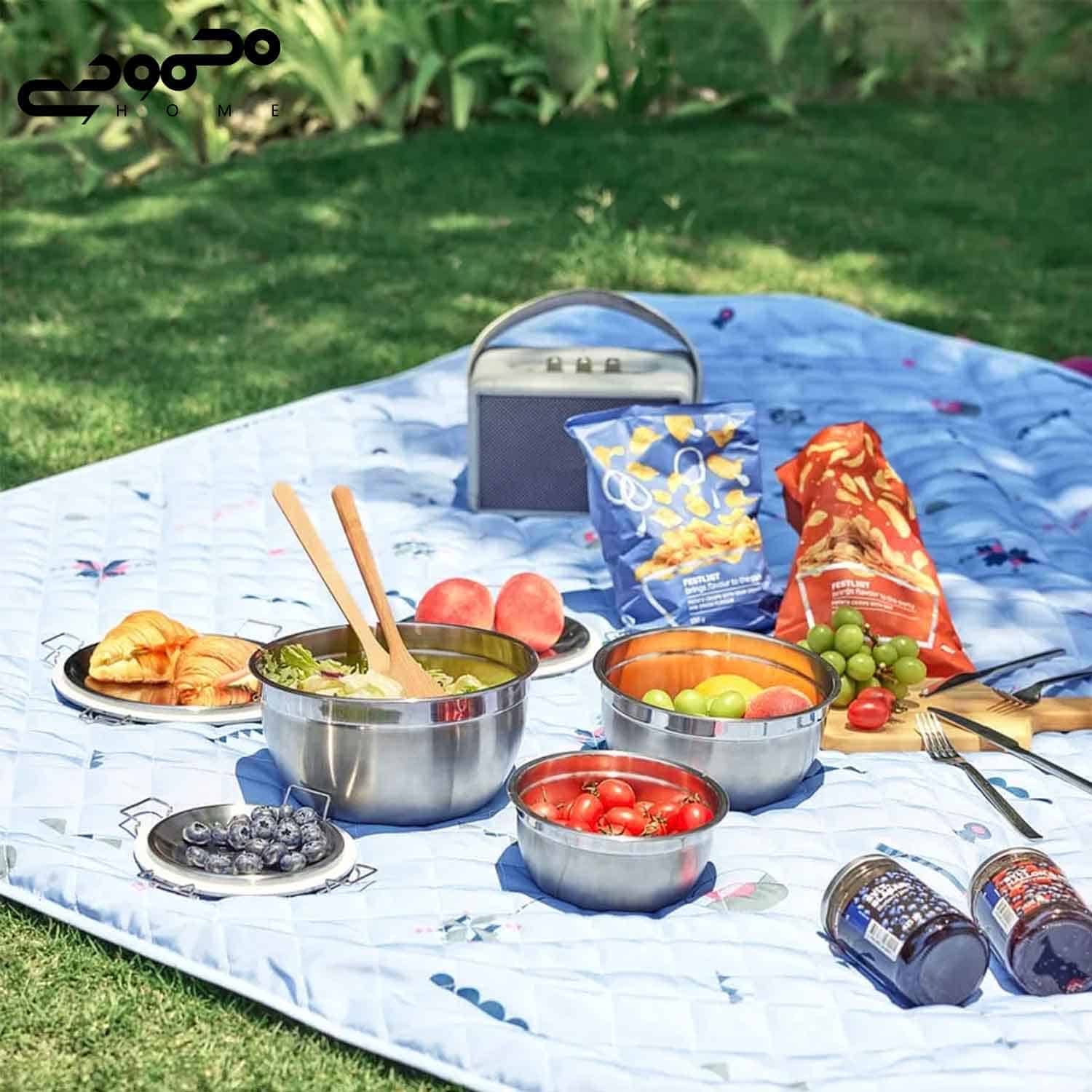 ست 3 عددی کاسه درب دار ایکیا مدل CIKLID