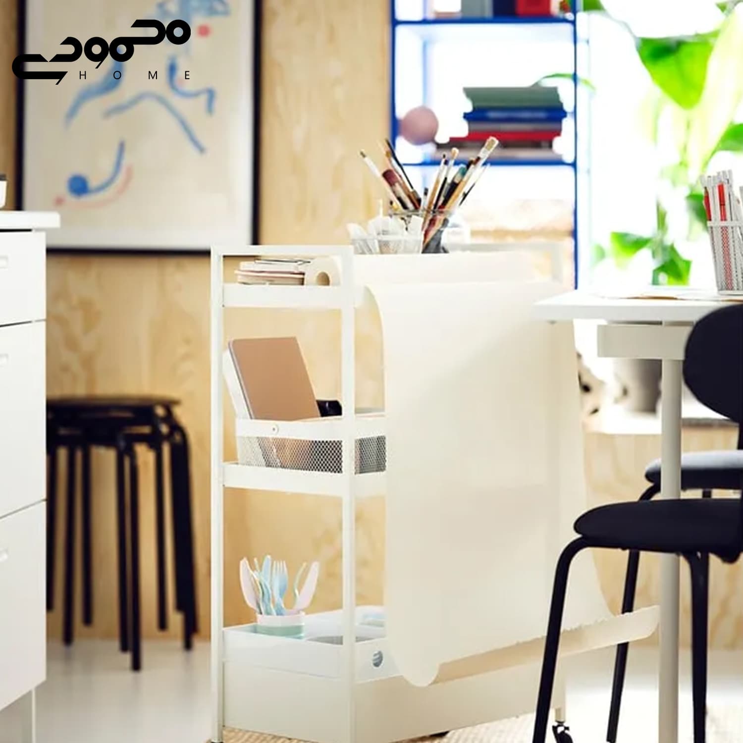 ترولی ایکیا مدل NISSAFORS