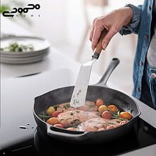 کفگیر دسته چوب ایکیا مدل VARDAGEN