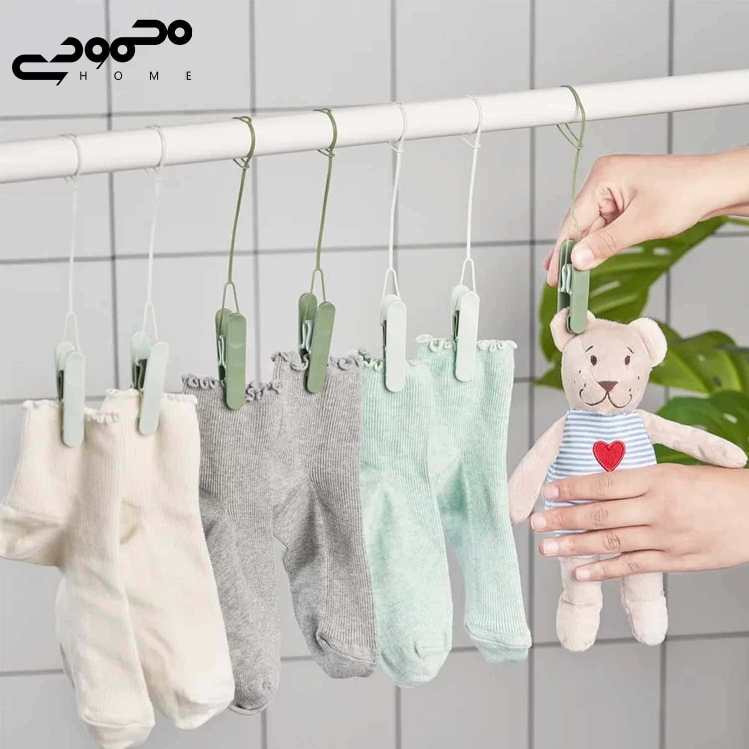 گیره لباس ایکیا مدل SLIBB
