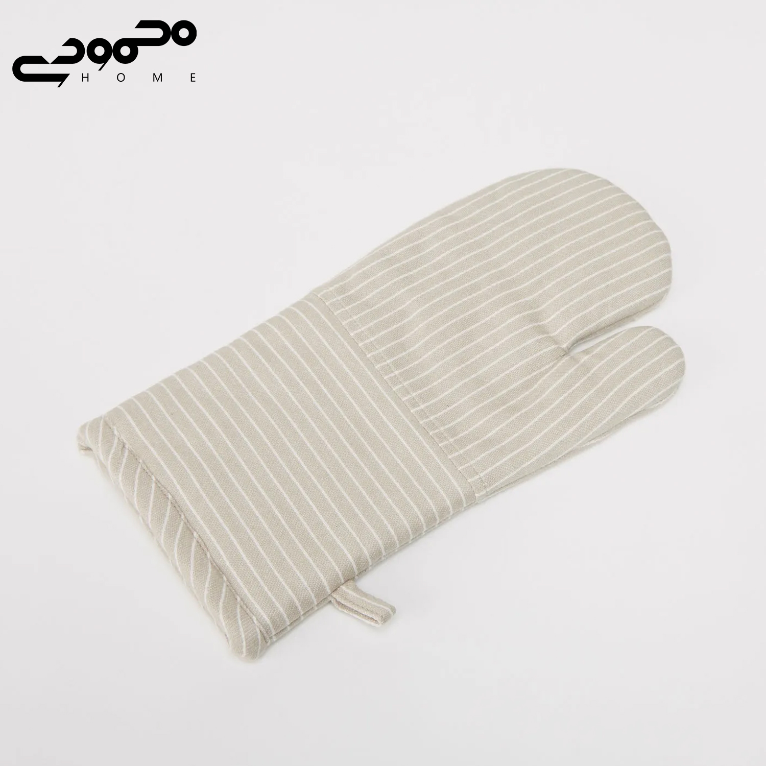 دستکش فر هوم سنتر مدل Twill Striped