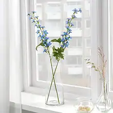 گل مصنوعی لارکسپور ایکیا مدل SMYCKA