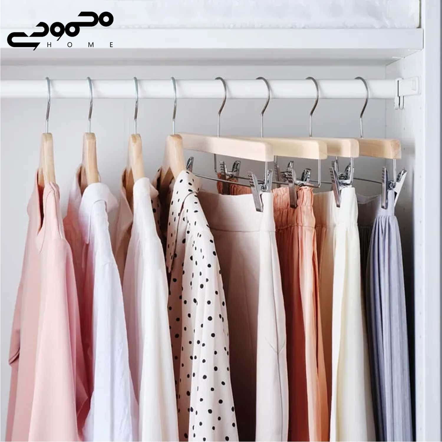 چوب لباسی گیره دار ایکیا مدل BUMERANG