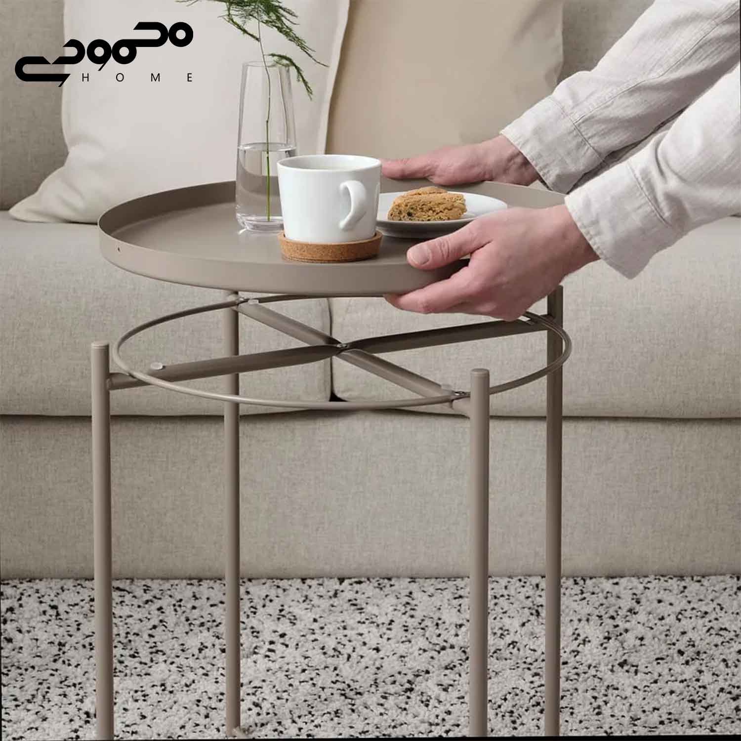 میز سینی ایکیا مدل GLADOM