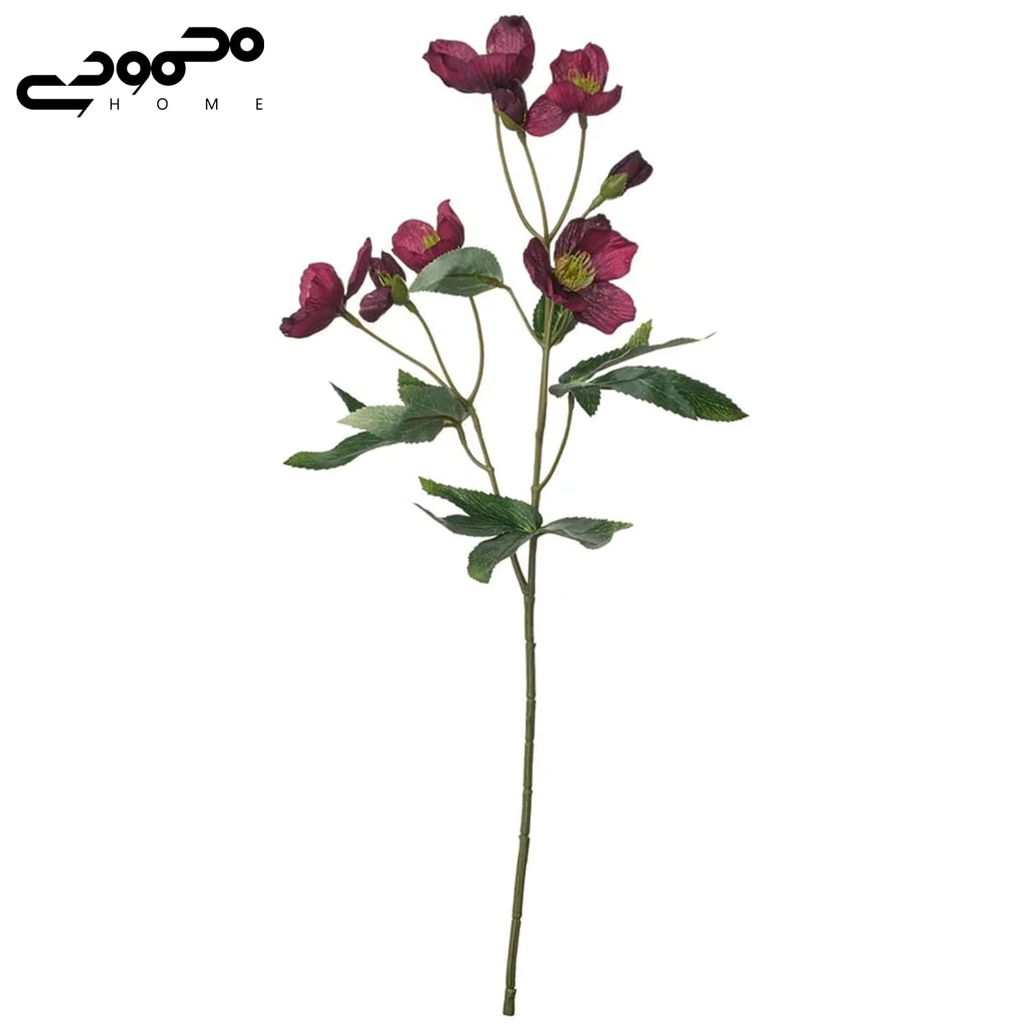 گل مصنوعی رز کریسمس مدل SMYCKA