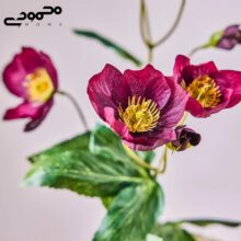 گل مصنوعی رز کریسمس مدل SMYCKA