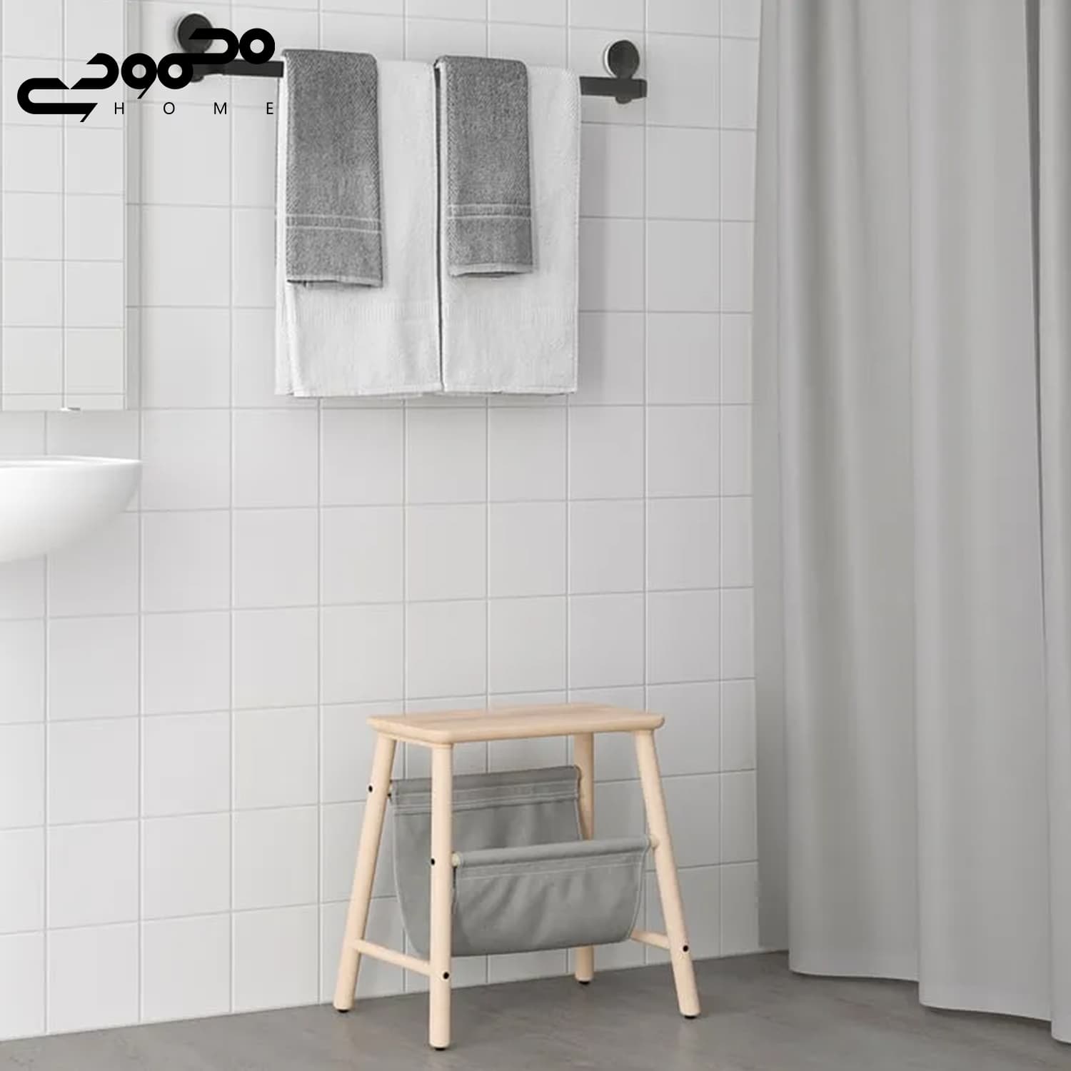 آویز حوله ایکیا مدل TISKEN