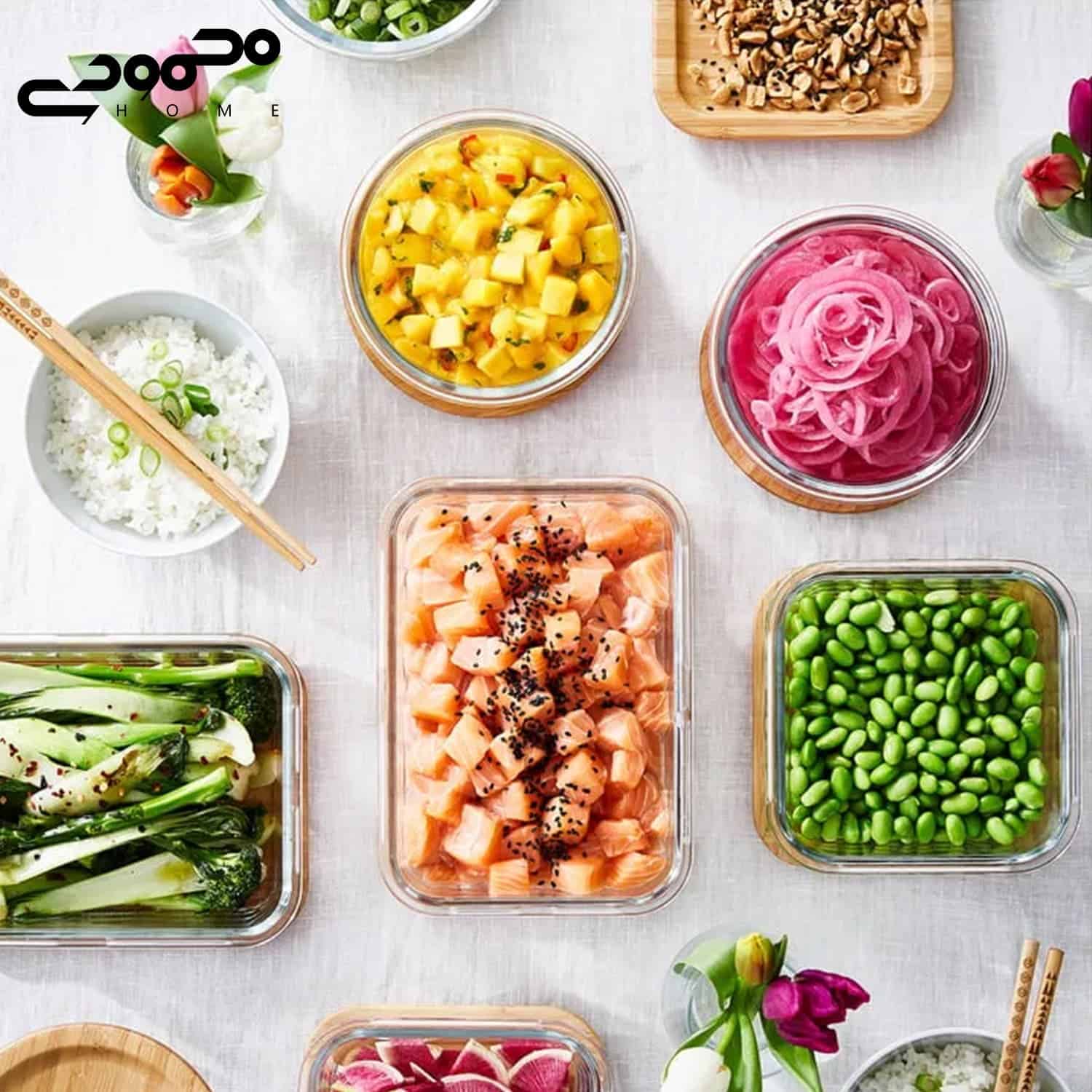 ظرف نگهدارنده پیرکس ایکیا مدل IKEA 365+