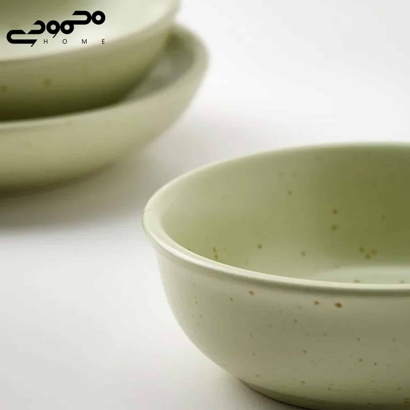 ست 3 تکه کاسه بشقاب و کاسه ایکیا مدل MOSSMAL