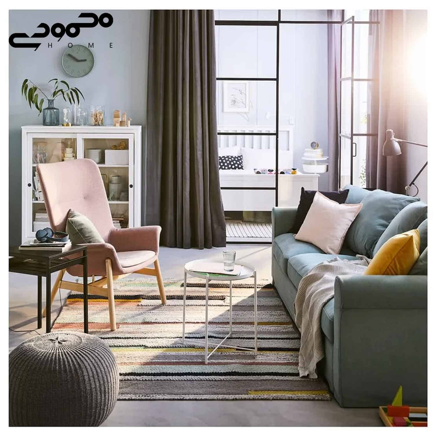 میز سینی ایکیا مدل GLADOM