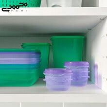 ست 3عددی ظروف نگهدارنده ایکیا مدل PRUTA