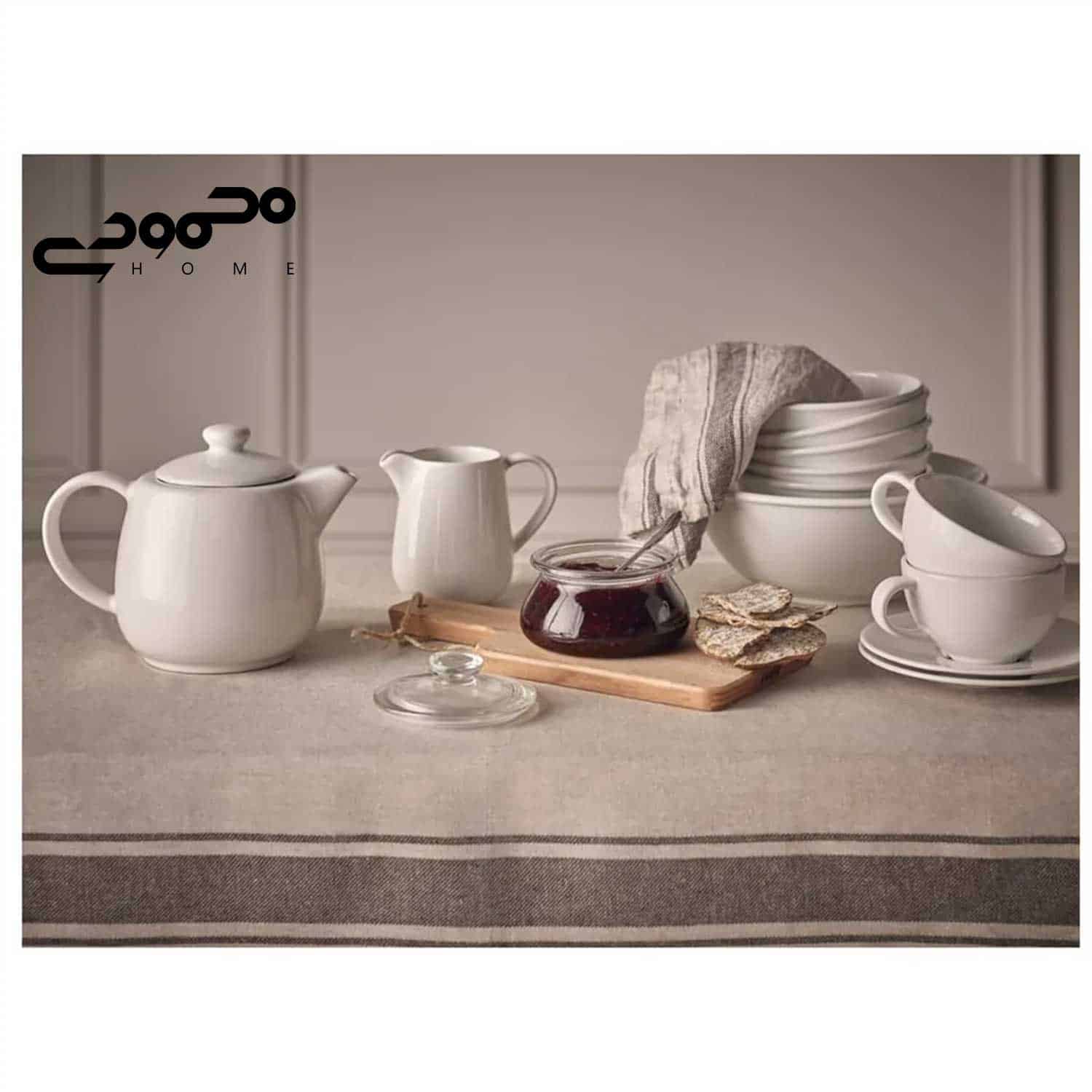 قوری سرامیک ایکیا مدل VARDAGEN