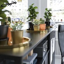 سینی طلایی ایکیا مدل GLATTIS