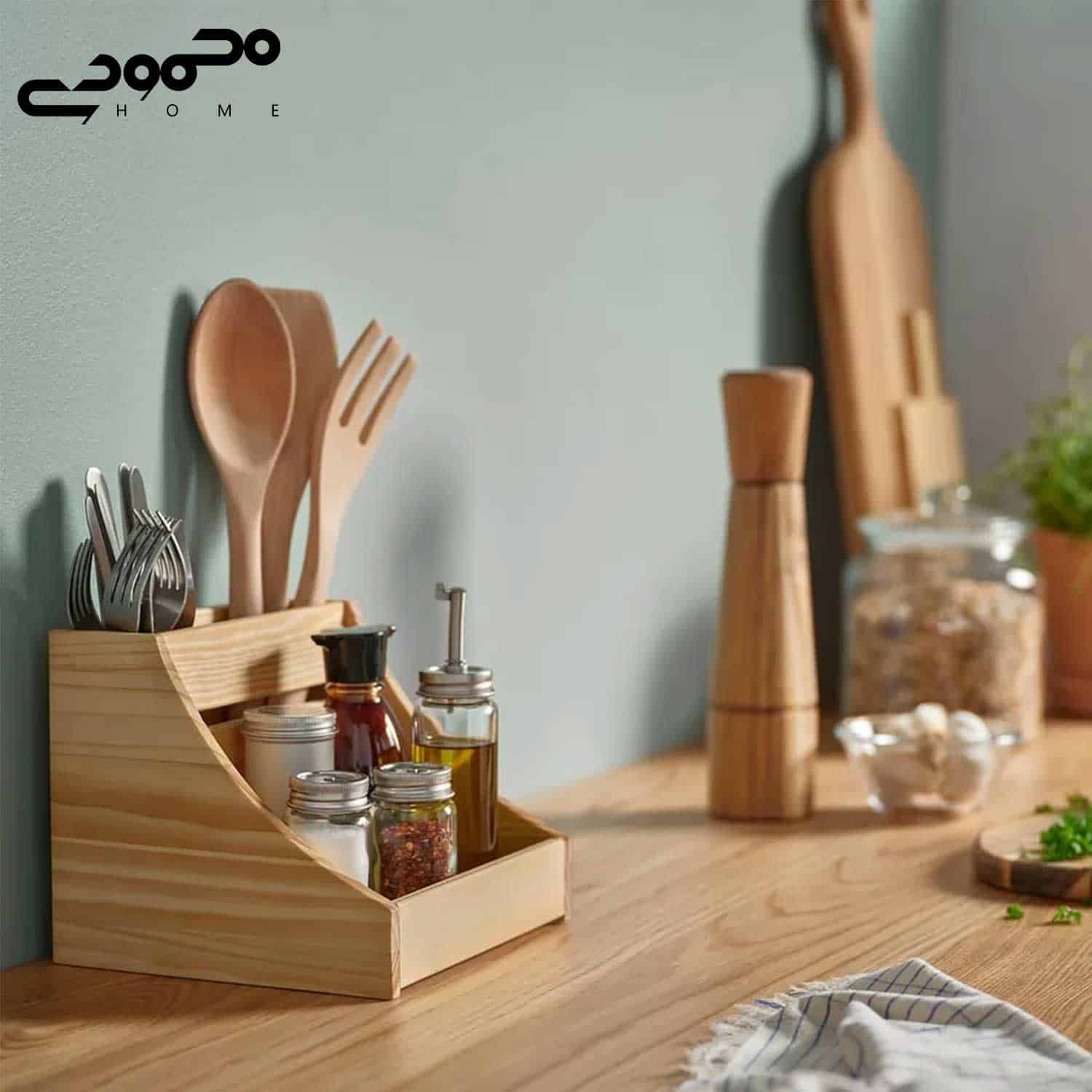 نظم دهنده چوبی ایکیا مدل CHOKLADHAJ