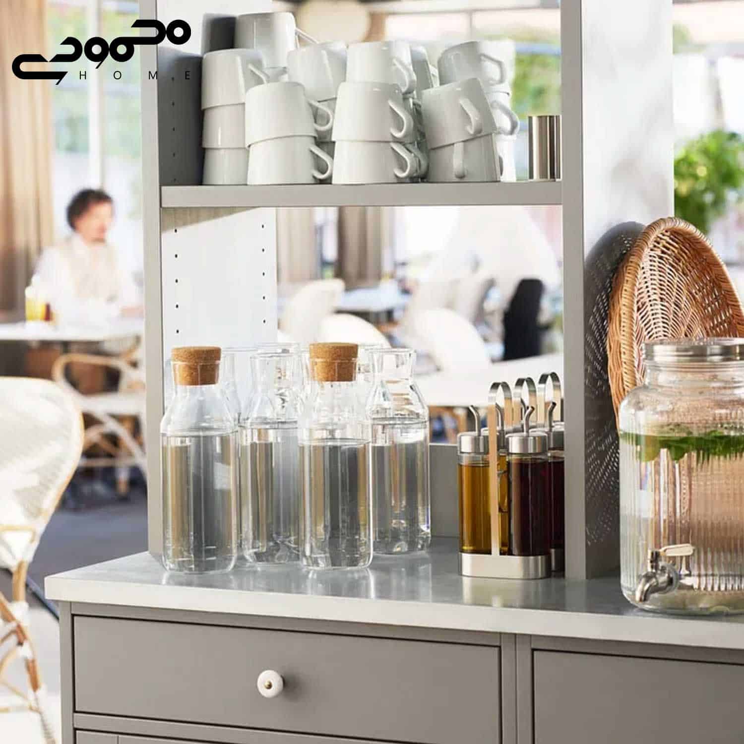 پارچ درب چوب پنبه‌ای ایکیا مدل IKEA 365+