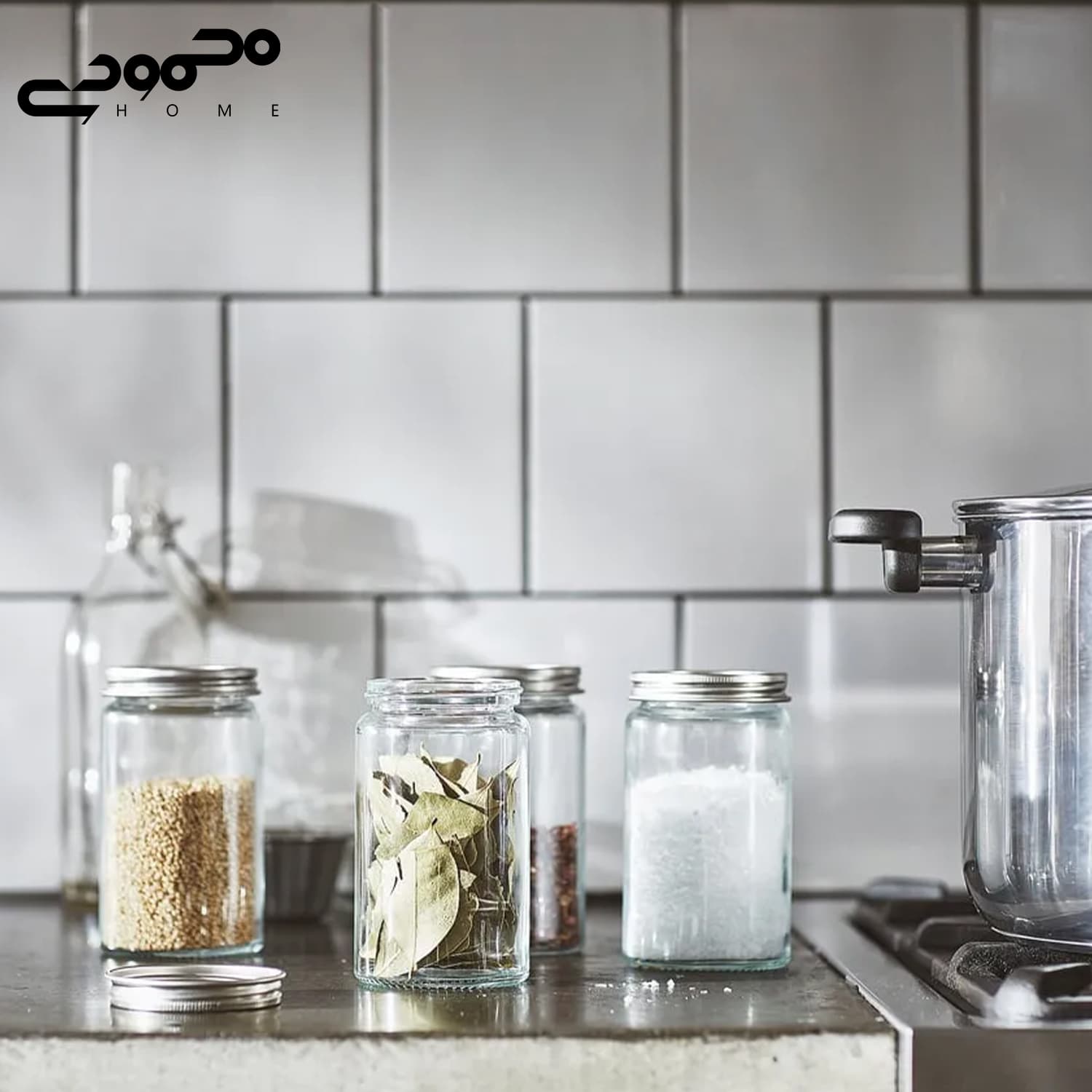 ست 4عددی جا ادویه ایکیا مدل CITRONHAJ