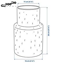 گلدان ایکیا مدل KONSTFULL