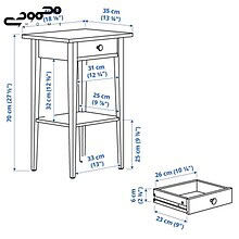 پاتختی ایکیا مدلHEMNES
