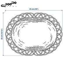 زیربشقابی ایکیا مدل VARGFISK