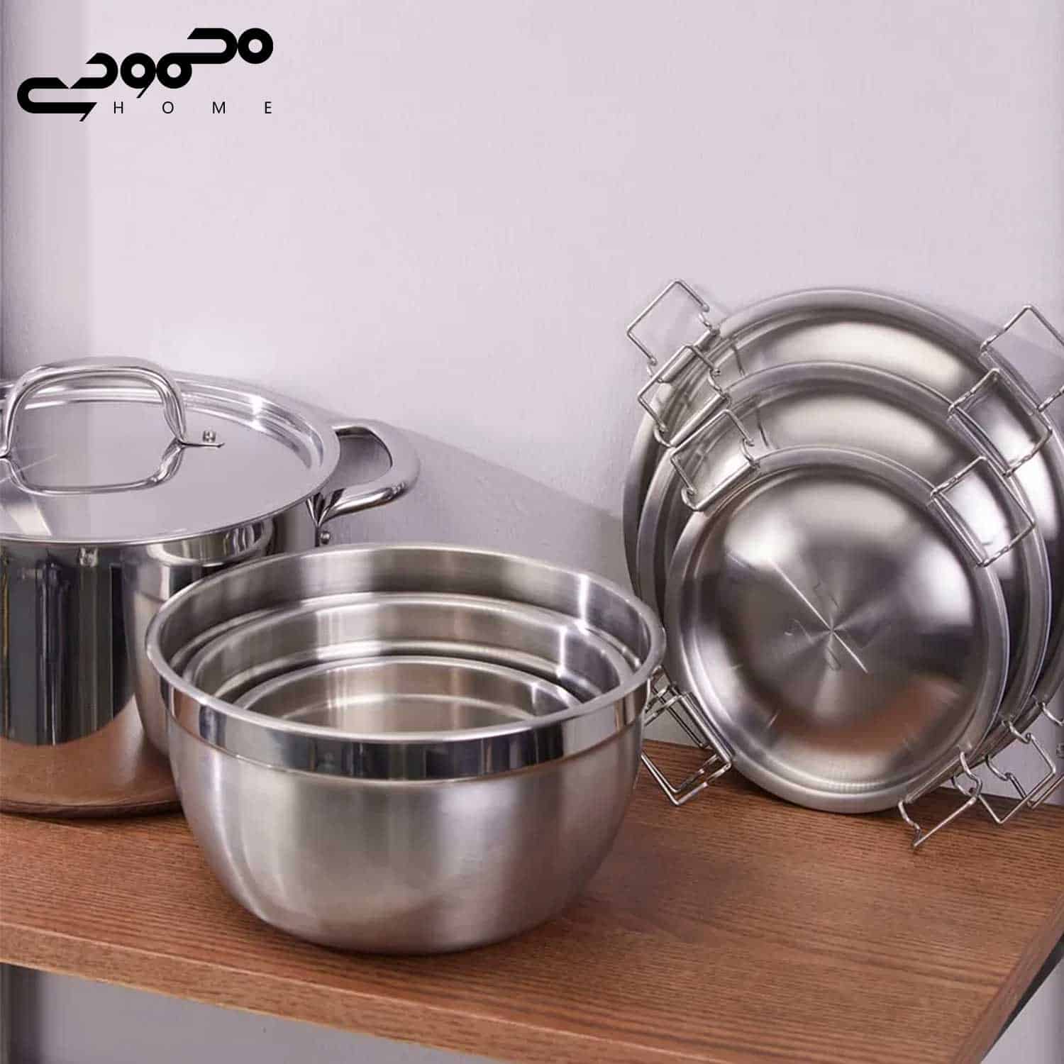 ست 3 عددی کاسه درب دار ایکیا مدل CIKLID