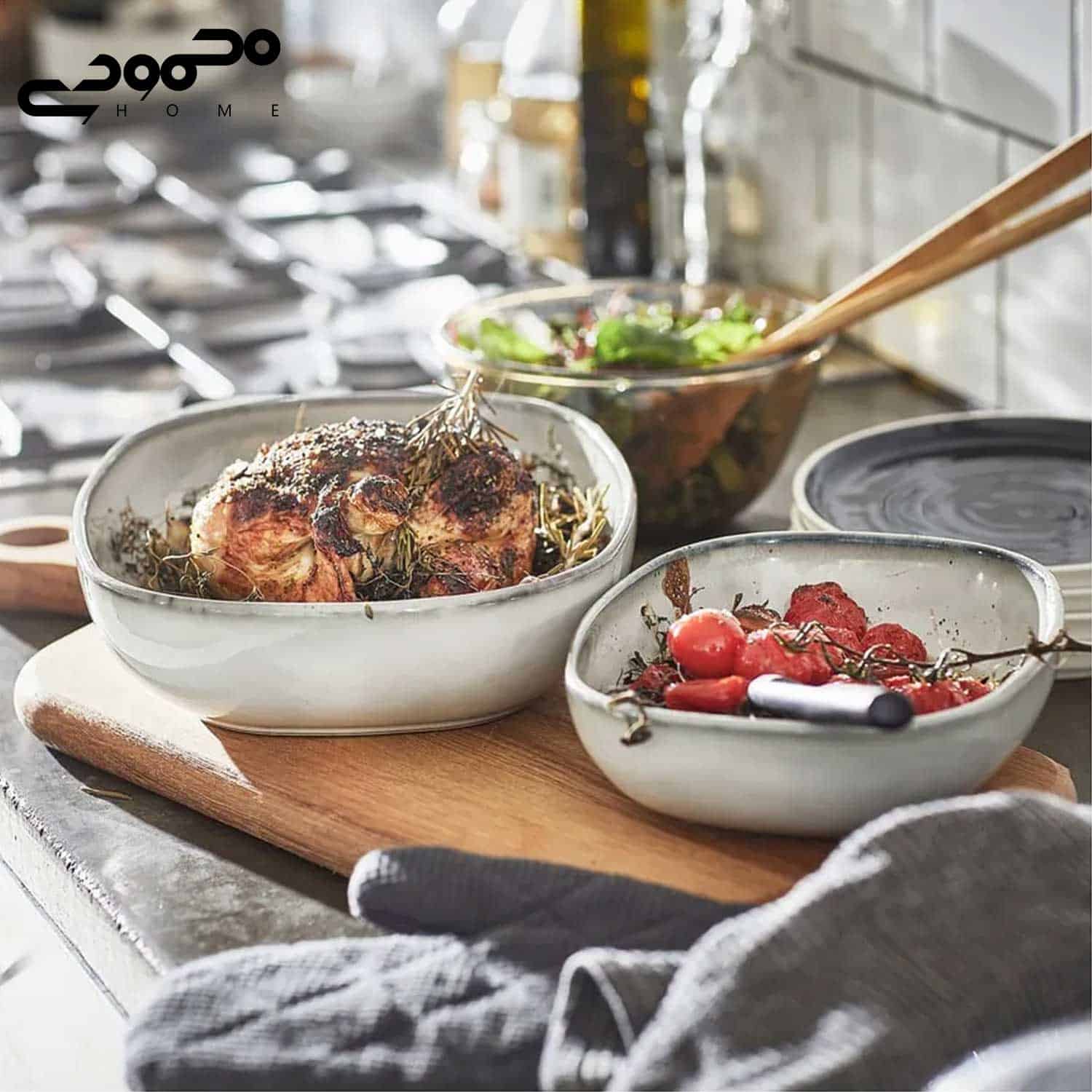ست ۲ عددی ظرف فر و پذیرایی ایکیا مدل gladelig