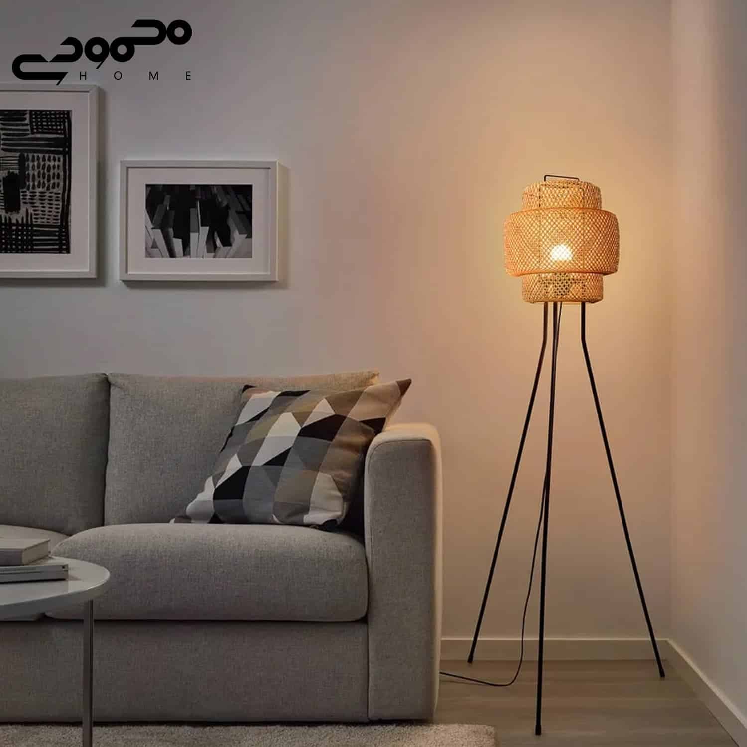 آباژور حصیری ایکیا مدل SINNERLIG