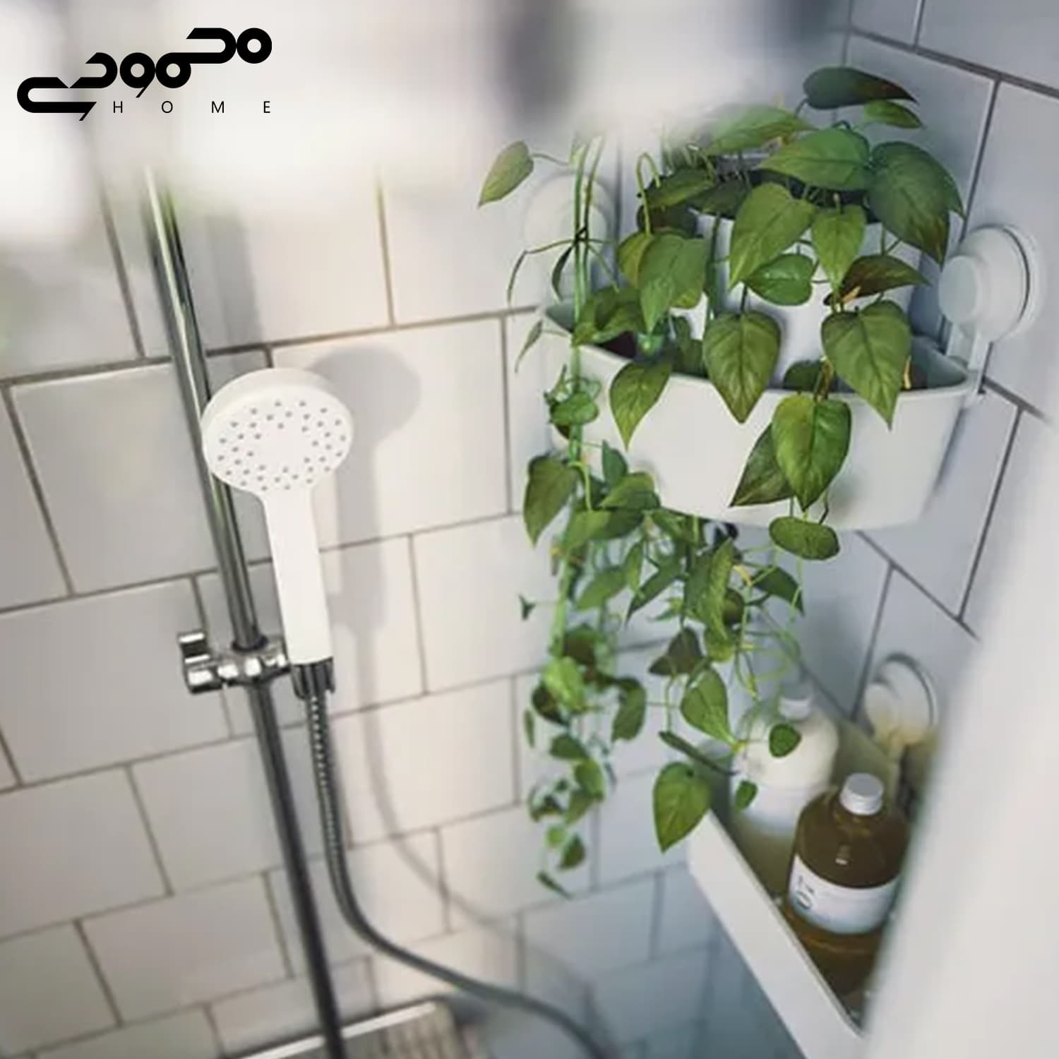شلف کنج حمام ایکیا مدل TISKEN