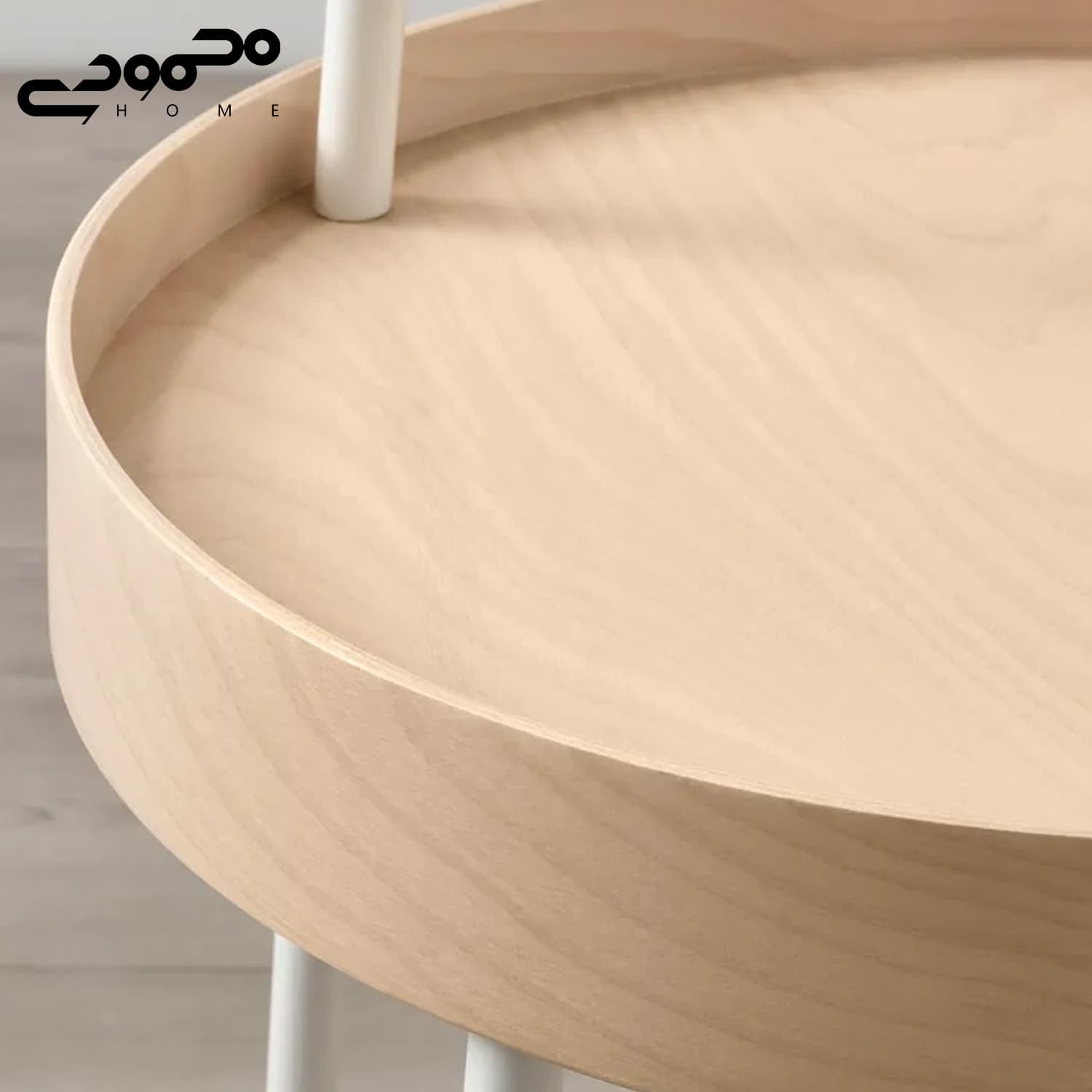 میز عسلی ایکیا مدل BURVIK