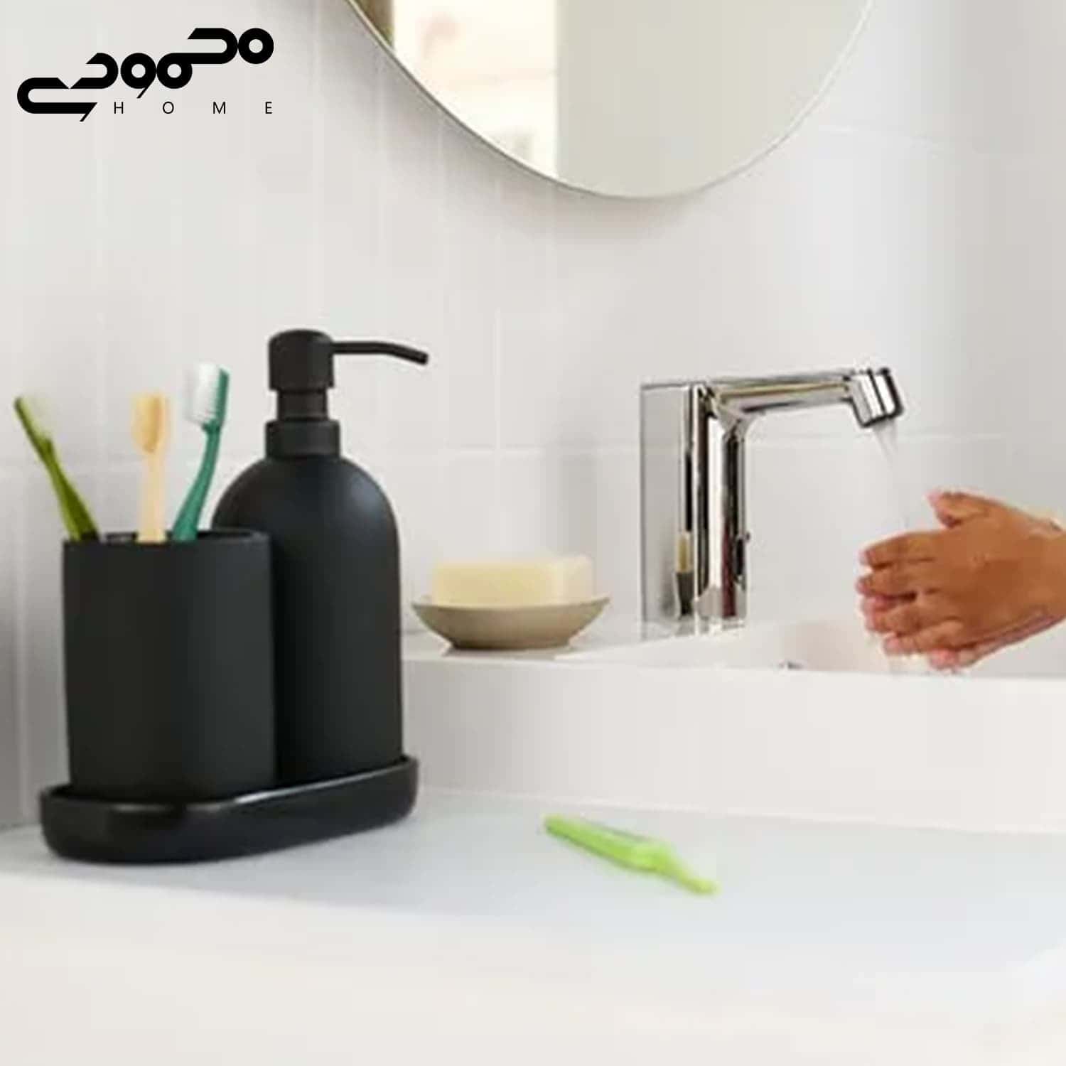 ست 3 تکه سرویس بهداشتی ایکیا مدل GANSJÖN