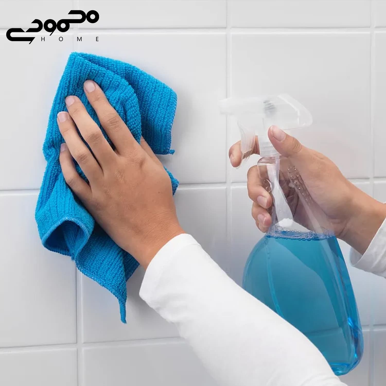 شلف کنج حمام ایکیا مدل TISKEN